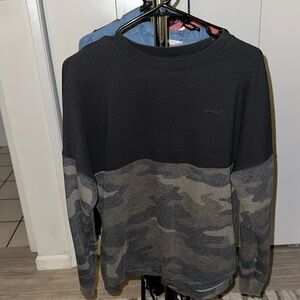 PINK sweater shirt slightly oversized.